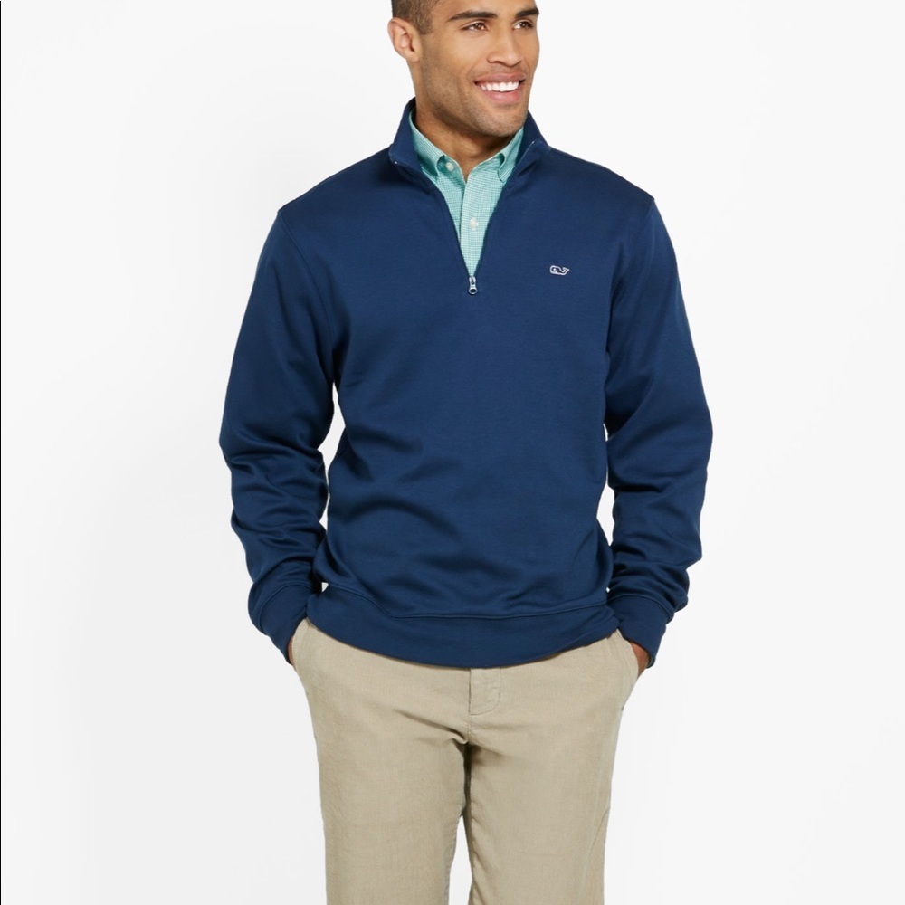 Vineyard Vines 1/4 zip long sleeve shirt